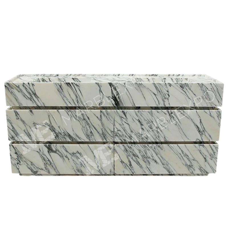 Arabescato Marble Vanity