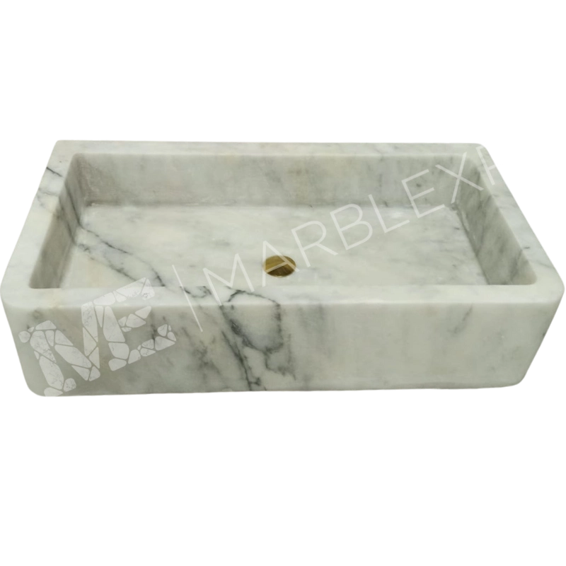 Carrara Marble Sink