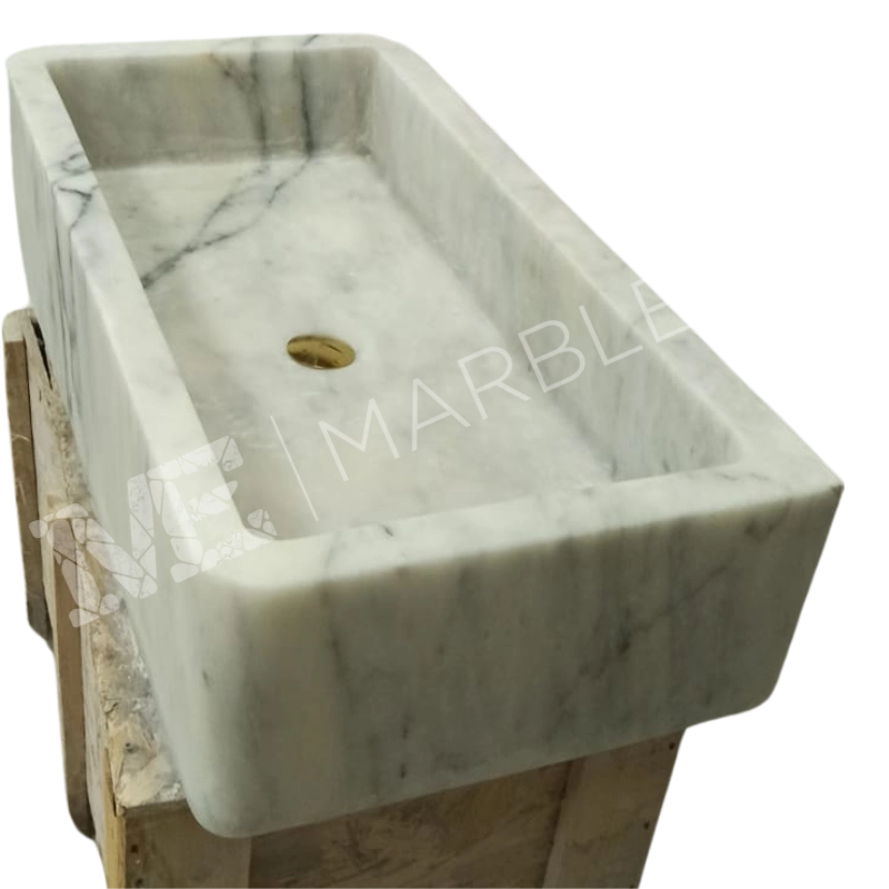 Carrara Marble Sink